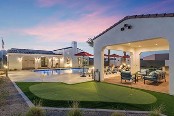 Pillar at Fountain Hills Putting Green
